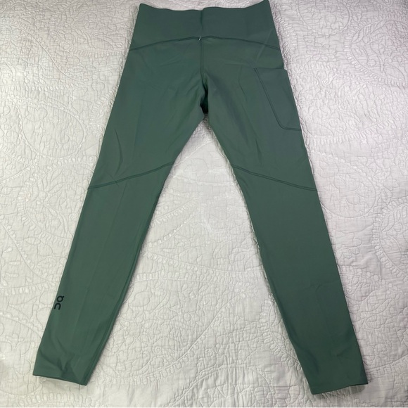 On Cloud Run On Clouds Women’s Movement Tights Long Size XL Ivy - Picture 10 of 16